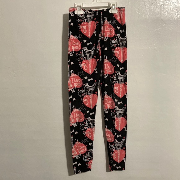 Cute girls “I love Paris leggings” size 10/12 - Picture 1 of 4